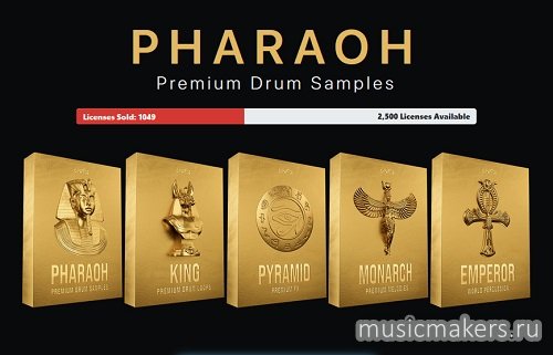Cymatics - PHARAOH Premium Drum Samples (WAV, MIDI, TUTORIAL)