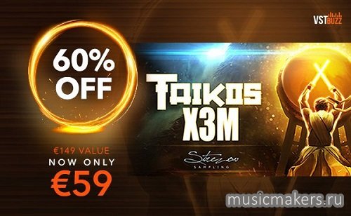 Strezov Sampling - Taikos X3M (Player Edition) (KONTAKT)