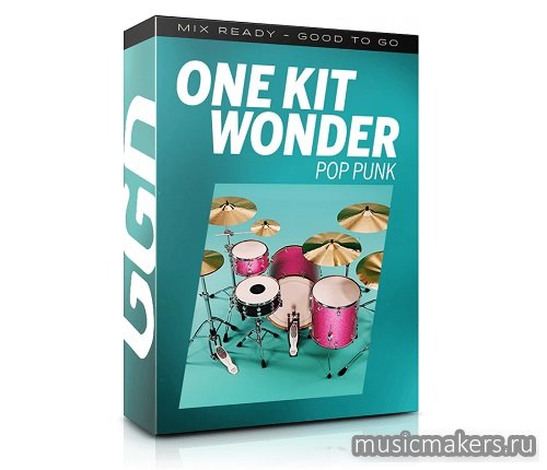 GetGood Drums - One Kit Wonder Pop Punk (KONTAKT)