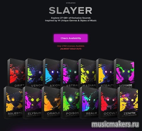 Cymatics - SLAYER Production Suite (MIDI, WAV)