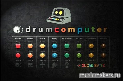 Sugar Bytes - DrumComputer 1.3.3b2024 Standalone, VSTi, VSTi3, AAX x64 TCD Rev1