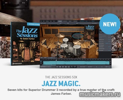 Toontrack - The Jazz Sessions SDX Library Update 1.0.1 (WIN.OSX)