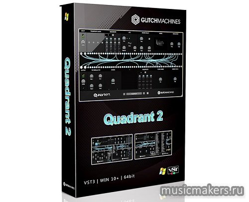 Glitchmachines - Quadrant 2 v2.0.0 VST3 x64 [Retail]