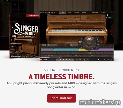 Toontrack - SINGER-SONGWRITER EKX (SOUNDBANK)