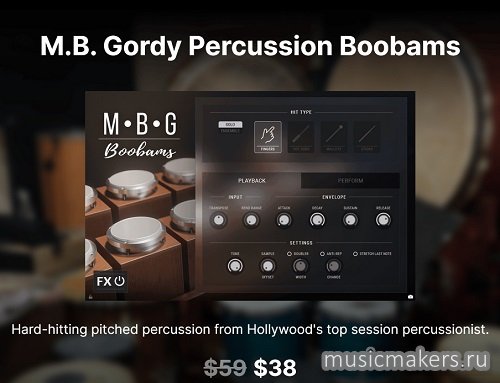 Impact Soundworks - MBG Percussion - Boobams (KONTAKT)
