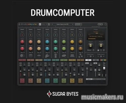Sugar Bytes - DrumComputer 1.3.4 Standalone, VSTi, VSTi3, AAX x64 [TCD]