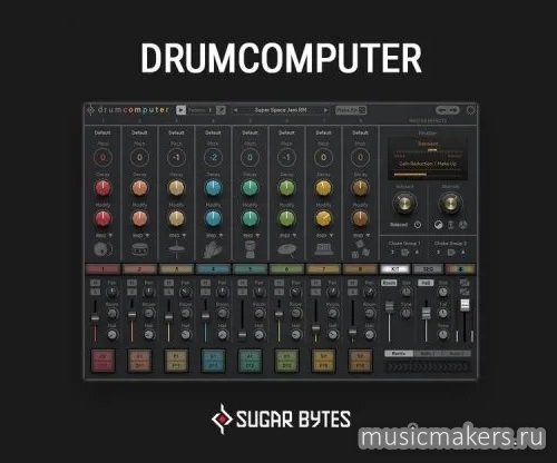 Sugar Bytes - DrumComputer 1.3.5 Standalone, VSTi, VSTi3, AAX x64 [TCD]