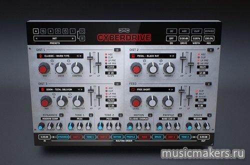 JMG Sound - Cyberdrive v.1.0 VST, VST3, AAX x86 x64 [BUBBiX]