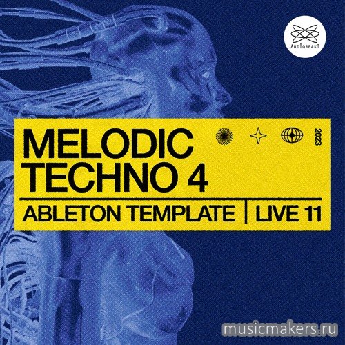 Audioreakt - Melodic Techno 4 - Ableton Template (Ableton Live, WAV)