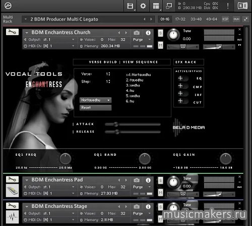 Bela D Media - Vocal Tools Enchantress (KONTAKT)
