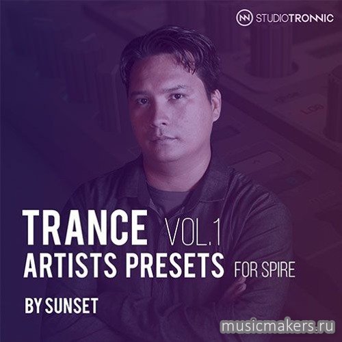 Studio Tronnic - Trance Artists Presets for Spire by Sunset Vol.1 (MIDI, SPIRE, WAV)
