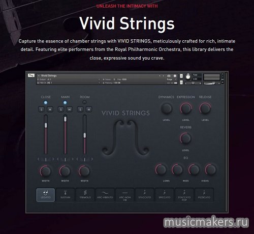 Pulse Audio - Vivid Strings Violins 1 (KONTAKT)