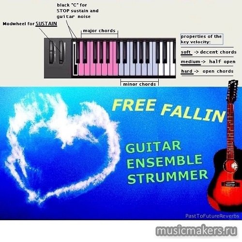 Past to Future Reverbs - Free Fallin Guitar Ensemble Strummer (Part 2) (KONTAKT)