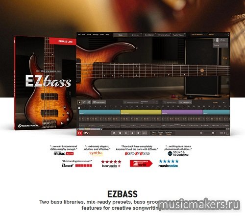 Toontrack - EZbass Core Library Update 1.1.2 (SOUNDBANK)