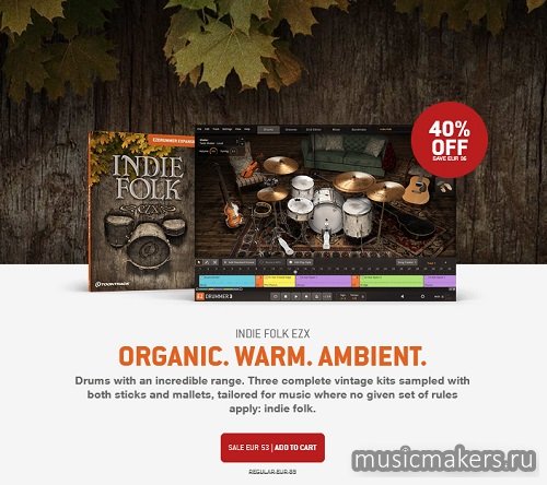 Toontrack - Indie Folk EZX 1.5.2 Update (SOUNDBANK)