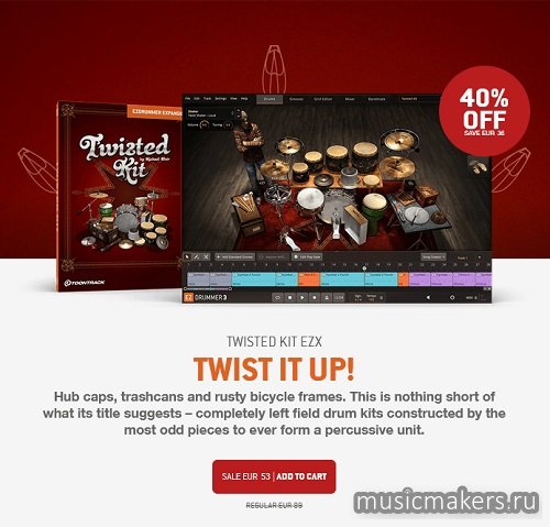 Toontrack - Twisted Kit EZX 1.5.2 Update (SOUNDBANK)