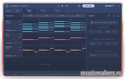 LANDR - LANDR Composer v1.0.2 VST3, AAX [R2R]
