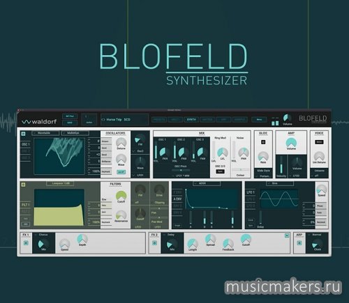 Waldorf - Blofeld v1.0.0 VSTi, VSTi3, AAX [BUBBiX]