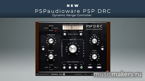PSPaudioware - PSP DRC v1.0.0 VST, VST3, AAX x64 [R2R]