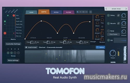 Klevgrand - Tomofon v.1.2.2 VSTi, VSTi3, AAX x64 [TCD]