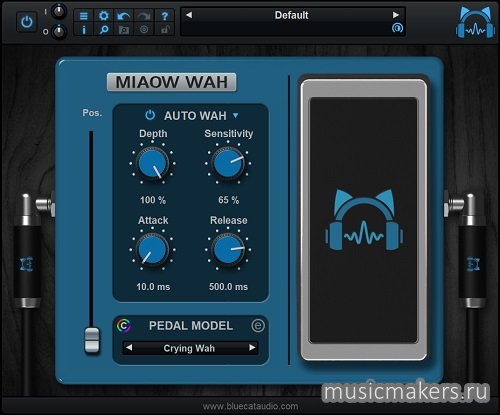 Blue Cat Audio - Miaow Wah 1.0 VST, VST3, AAX x86 x64 [TCD]