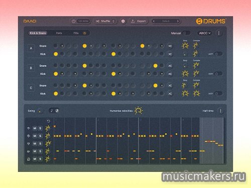 DAACI - Natural Drums v1.1.2 VSTi3, AAX x64 [MOCHA]