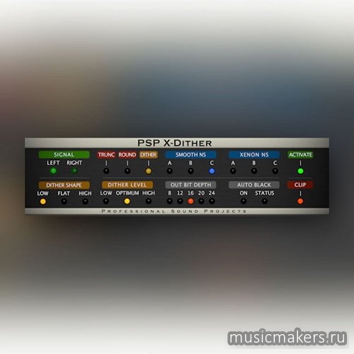 PSPaudioware - PSP X-Dither v1.1.0 VST, VST3, AAX х64 [R2R]