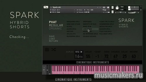 Cinematique Instruments - Spark (KONTAKT)