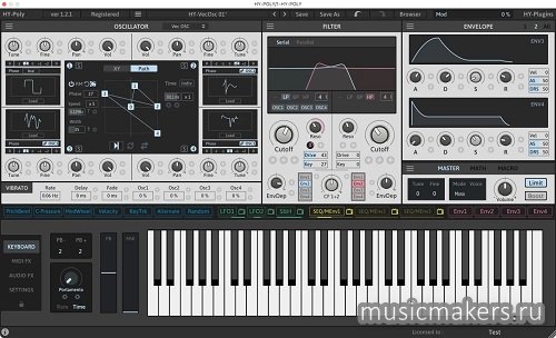 HY-Plugins - HY-POLY v1.4.6 VSTi, VSTi3 x86 x64 [Regged-R2R]