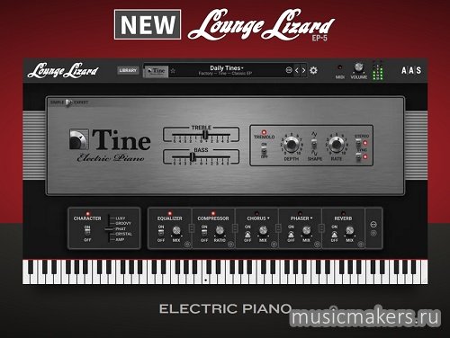 Applied Acoustics Systems - Lounge Lizard EP-5 v5.0.1 STANDALONE,VST3, VSTi, AAX x64 [V.R]