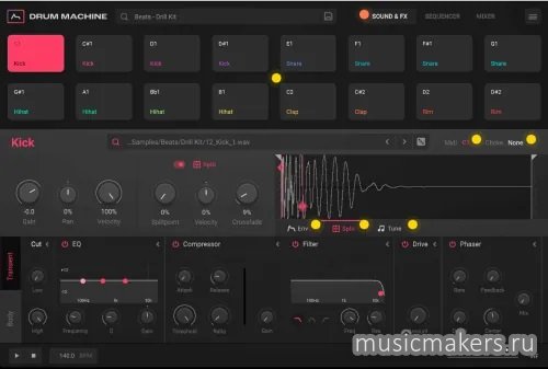 ADSR Sounds - ADSRDrumMachine 1.4.0 STANDALONE, VSTi3 x64 [MOCHA]