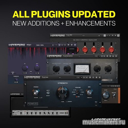 Kazrog - Plugins Bundle VST, VST3, AAX x64 (WIN) [10.2025] GTA