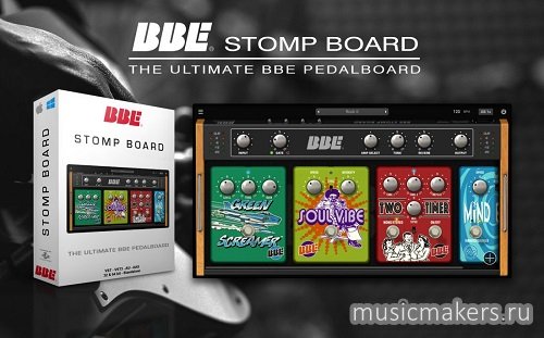 BBE Sound - Sonic Sweet v4.7.1 & Stomp Board v1.7.1 SAL, VST, VST3, AAX x64 [Zom]