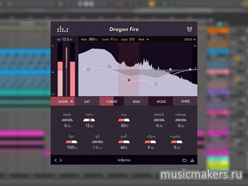 Denise Audio - Dragon Fire v1.3.0 VST, VST3, AAX x86 x64 [R2R]