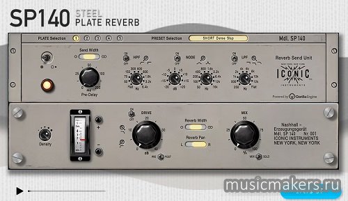 Iconic Instruments - SP140 Plate Reverb v1.0.1 VST, VST3 x64 [R2R]