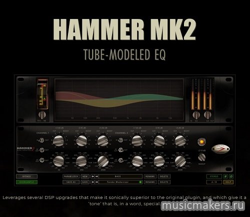 Kush Audio - Hammer Mk2 v1.0.5 VST3, AAX x64 [R2R]