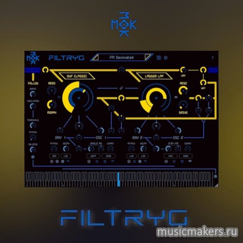 MOK - Filtryg v1.0.6 VST3, AAX x86 x64 [MOCHA]