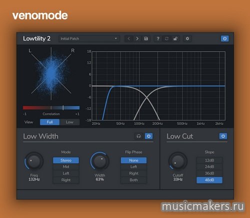 Venomode - Lowtility 2 v2.1.5 VST, VST3, AAX x64 [R2R]
