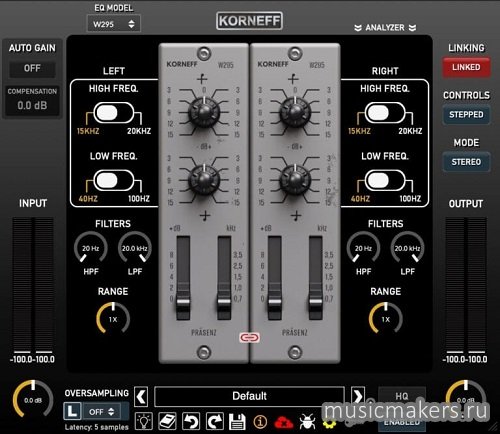 Korneff Audio - SITRAL Klangfilter W295 v1.0.1 VST3, AAX х64 [SEnki]