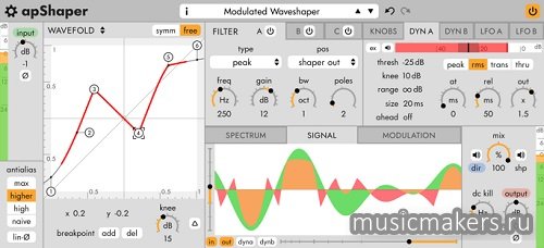 Apulsoft - apShaper v1.2.5 VST, VST3, AAX x64 [SEnki]