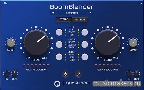 Quagliardi Pro Audio - BoomBlender Pro v1.0.2 VST3, AAX х64 [SEnki]