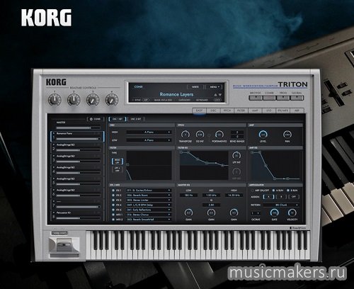 KORG - TRITON v1.4.5 STANDALONE, VSTi3, AAX x64 [R2R, RET]