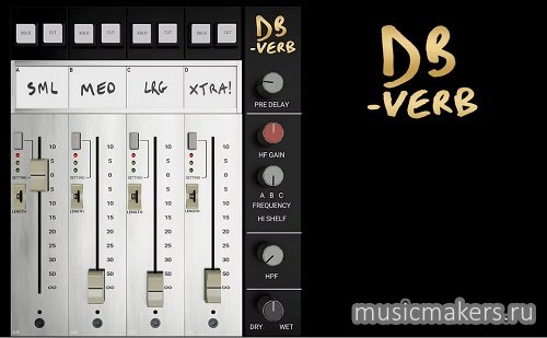 Metric Halo, Make Believe - DBVerb v4.1.0.264 VST, VST3, AAX x64 [R2R]