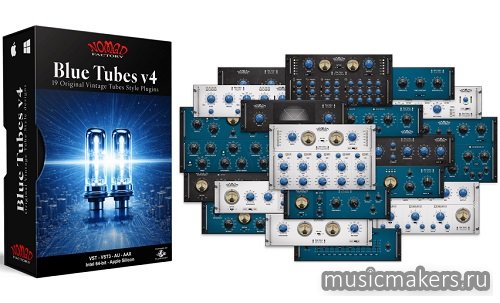 Nomad Factory - Blue Tubes Bundle v4.0.1 VST, VST3, AAX х64 [WIN] [15.03.2026] R2R
