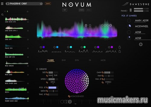 Dawesome (Tracktion Software) - Novum 1.19 & Content VSTi3, AAX x64 [R2R]