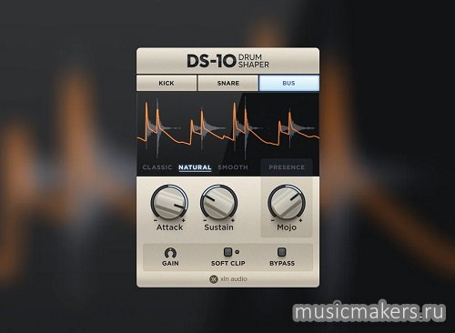 XLN Audio - DS-10 Drum Shaper v1.3.6.3 VST, VST3, AAX x64 [R2R]