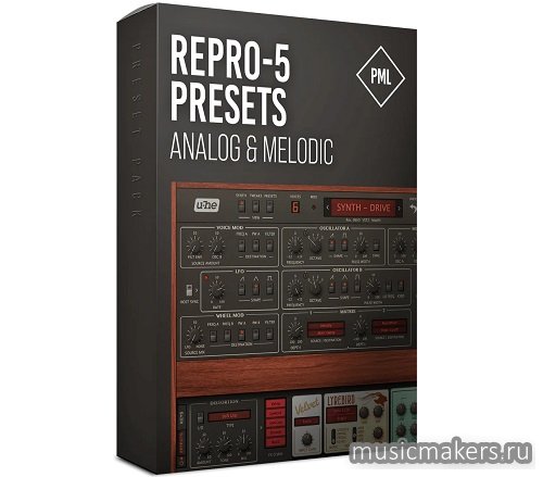 Production Music Live - Repro-5 Preset Pack Analog and Melodic (SYNTH PRESET)