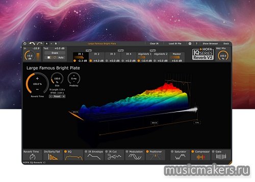 HOFA - IQ-Reverb V2 v2.0.17 VST3, AAX х64 [R2R]