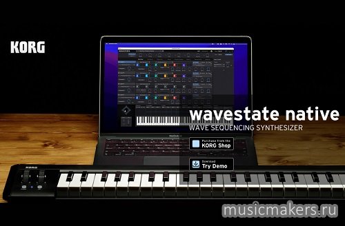 KORG - wavestate native v1.5.2 STANDALONE, VSTi3, AAX x64 [R2R, RET]