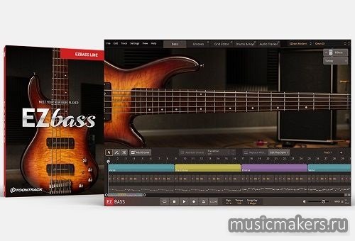 Toontrack - EZbass 1.3.3 STANDALONE, VSTi, VSTi3, AAX, AU WIN.MAC x64
